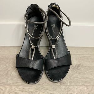 BROWNS sandals size 38/ US8